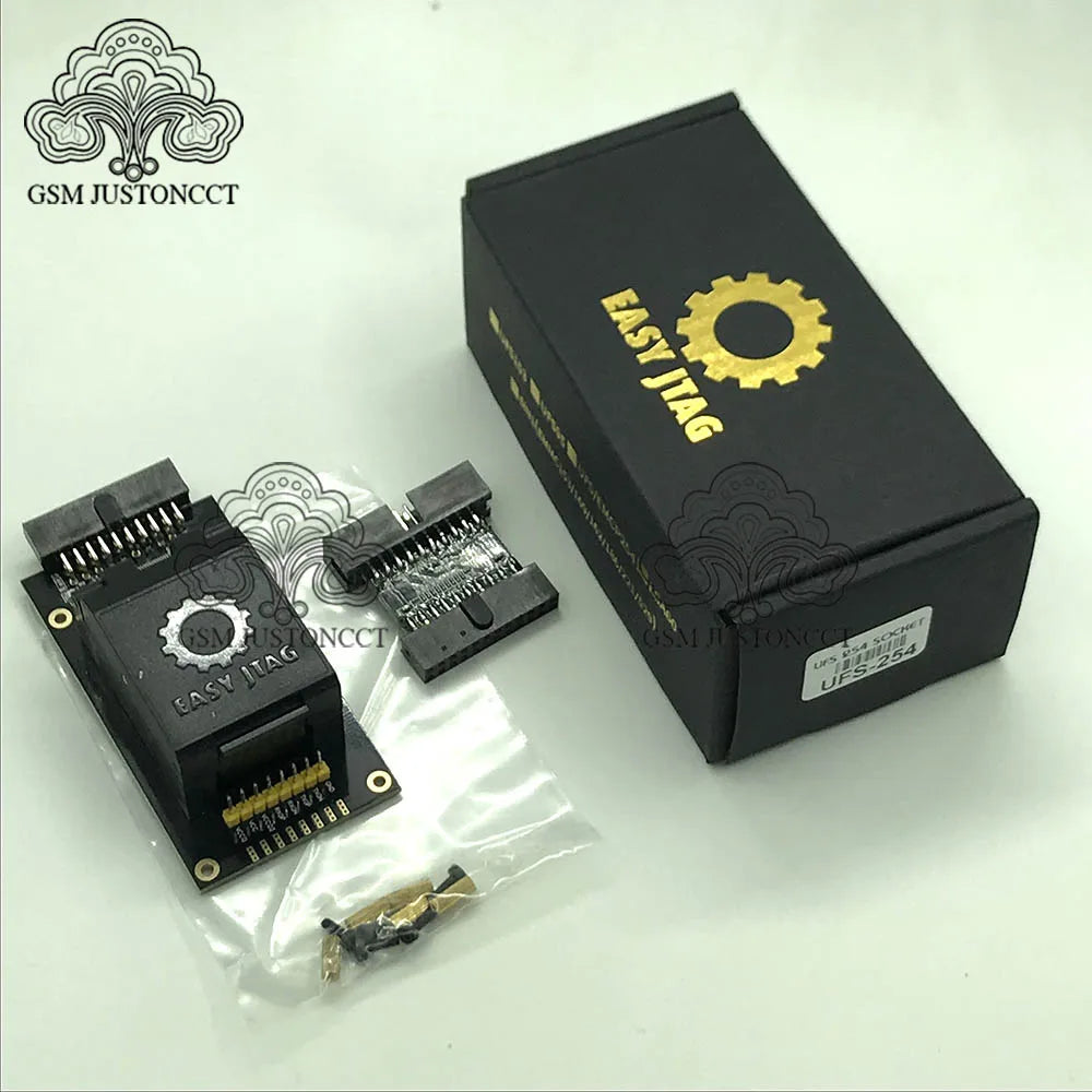 2024 ORIGINAL NEW  UFS BGA 254 Socket  for Easy Jtag Plus box UFS BGA 254 Sockets Adapter (EMMC + UFS 2 IN 1 )