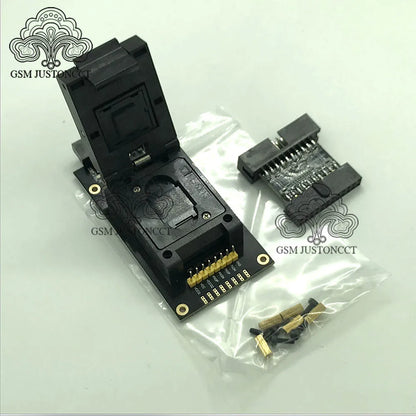 2024 ORIGINAL NEW  UFS BGA 254 Socket  for Easy Jtag Plus box UFS BGA 254 Sockets Adapter (EMMC + UFS 2 IN 1 )