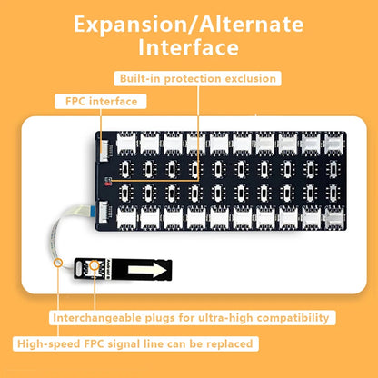 UTHAI  Mobile Phone Card Changer Multi-Card Device External Card Slot Multi-Card Device Android Universal 20 Card Slot Expansion