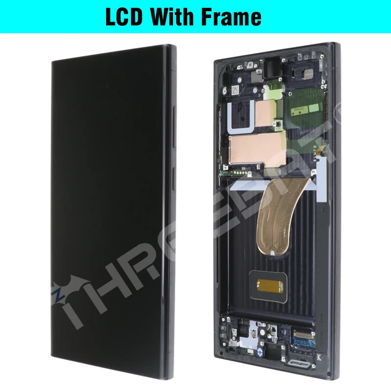 6.8" Dynamic AMOLED 2X 120Hz For Samsung S23 Ultra 5G LCD SM-S918B SM-S918B/DS S918U Display Touch Screen Digitizer Assembly