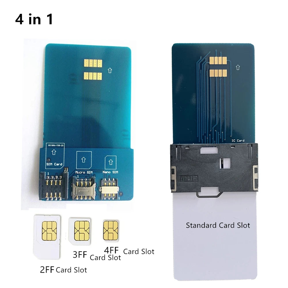 4G LTE SIM Card Reader Writer Programmer+5PCS 128k 4G LTE Blank SIM Cards+SIM Card Converter with SIM personalize tools