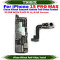 Mainboard Clean iCloud For iPhone 15 Pro Max Full Working Motherboard Support iOS Update Logic Board Plate E-SIM